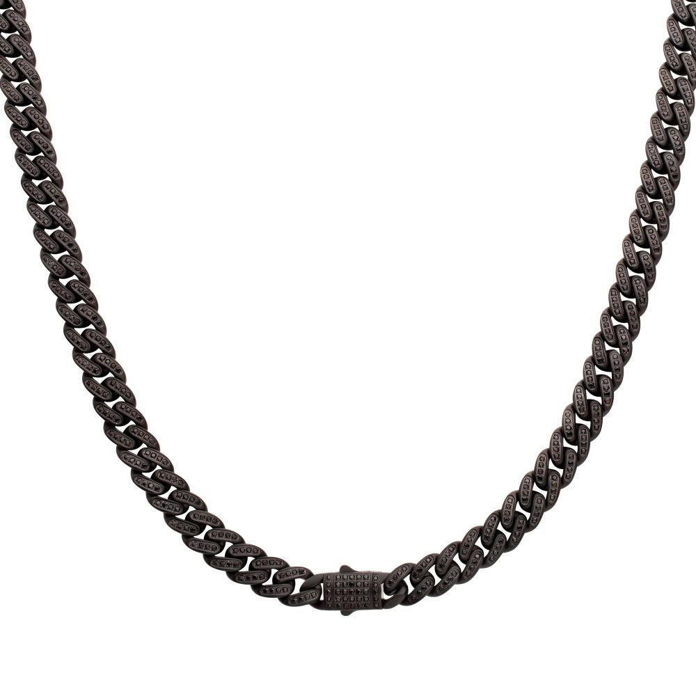 Inox Necklaces in Alternative Metals containing Other NSTC2512-22BK