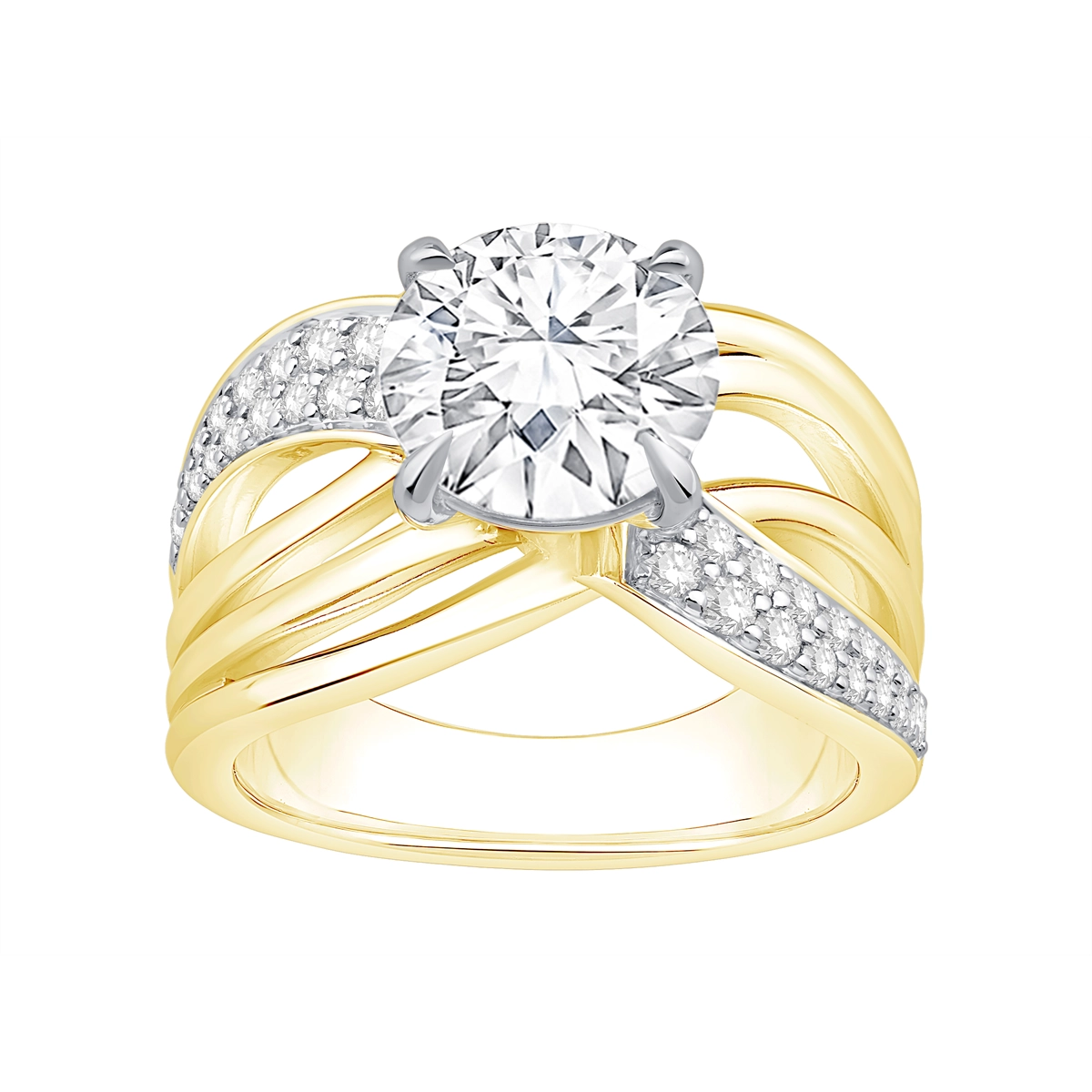 Engagement Collections Engagement Rings in Mixed Metals containing Diamond 465347