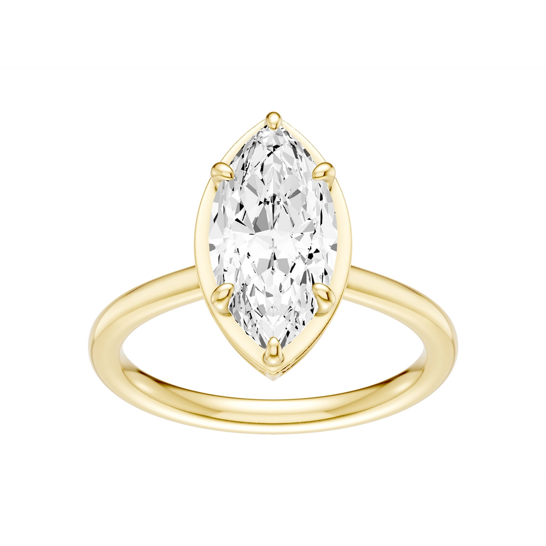 Engagement Collections Engagement Rings in Yellow Gold containing Diamond 465356