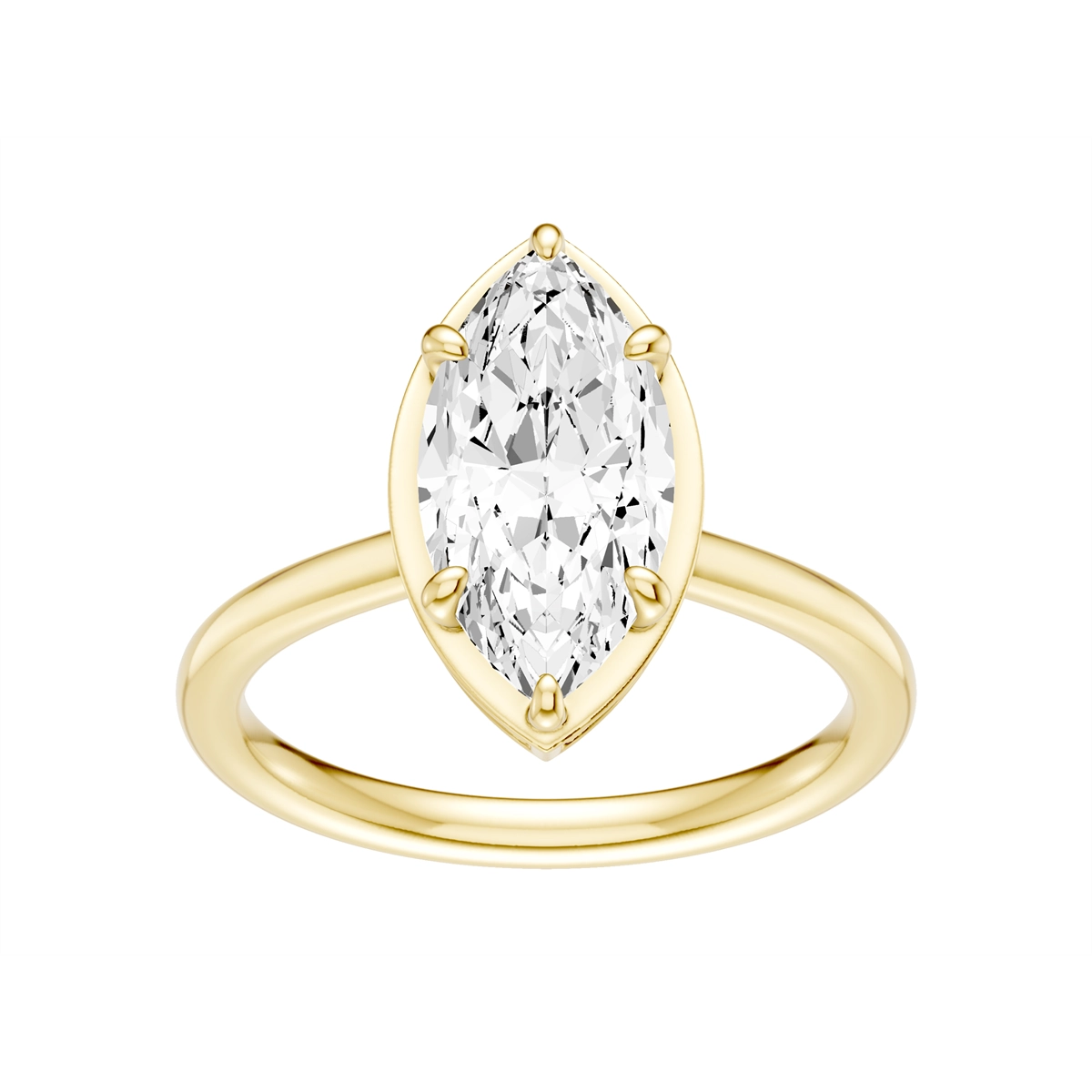 Engagement Collections Engagement Rings in Yellow Gold containing Diamond 465356