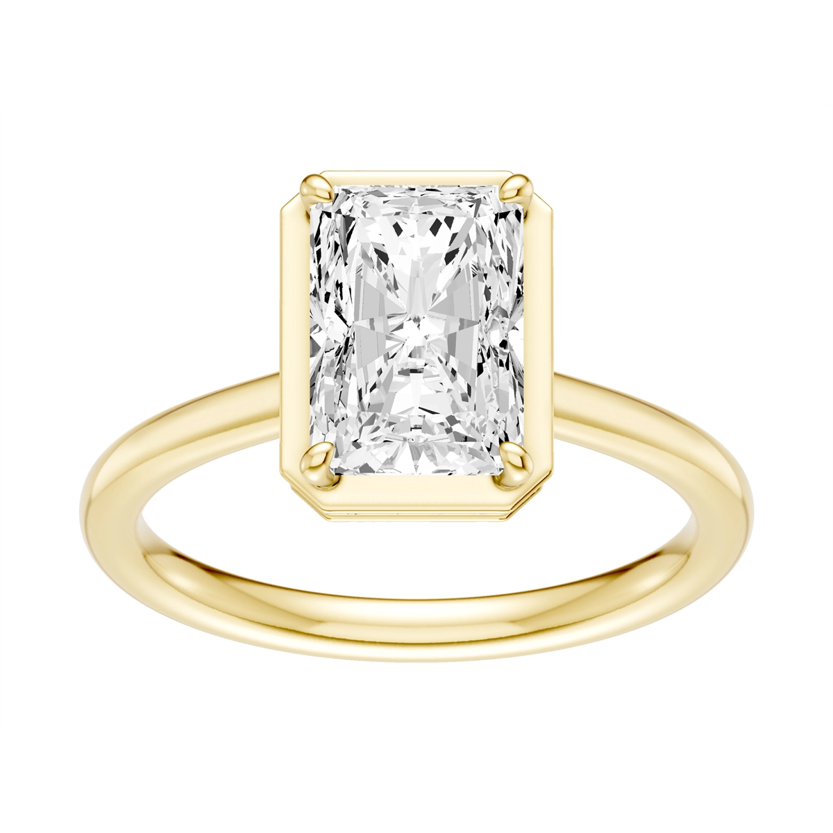 Engagement Collections Engagement Rings in Yellow Gold containing Diamond 465357