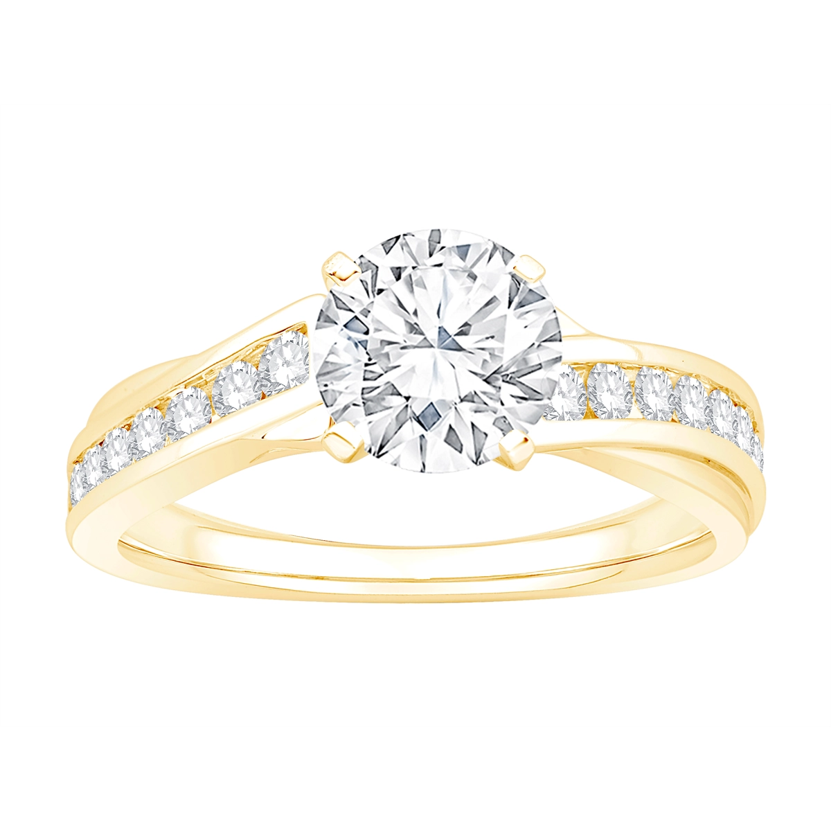 Engagement Collections Engagement Rings in Yellow Gold containing Diamond 465364