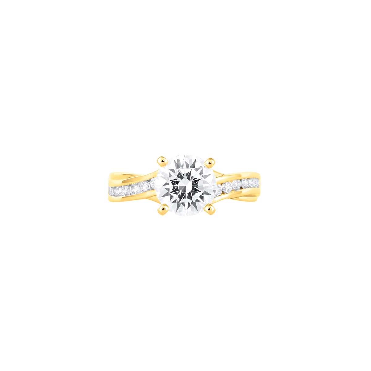 Engagement Collections Engagement Rings in Yellow Gold containing Diamond 465364