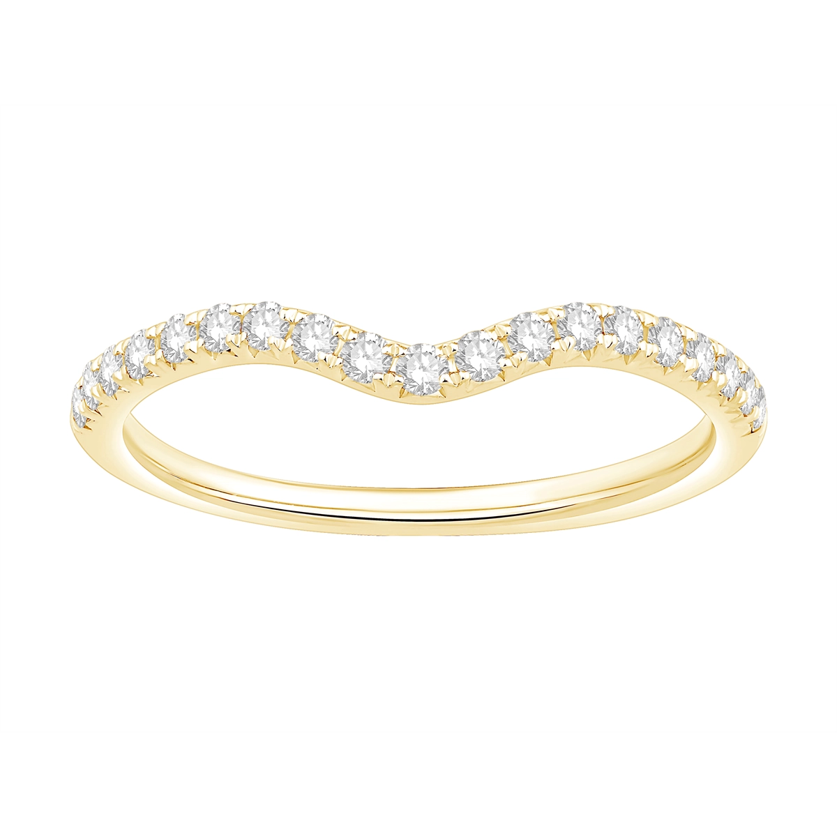 Wedding Bands Wedding Rings in Yellow Gold containing Diamond 465422