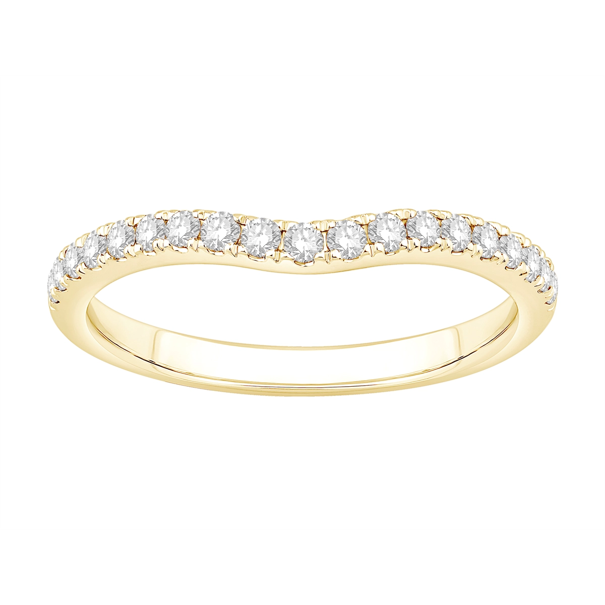 Wedding Bands Wedding Rings in Yellow Gold containing Diamond 465424