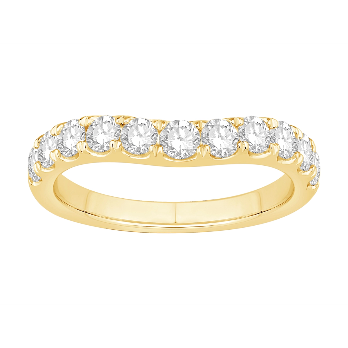 Wedding Bands Wedding Rings in Yellow Gold containing Diamond 465429