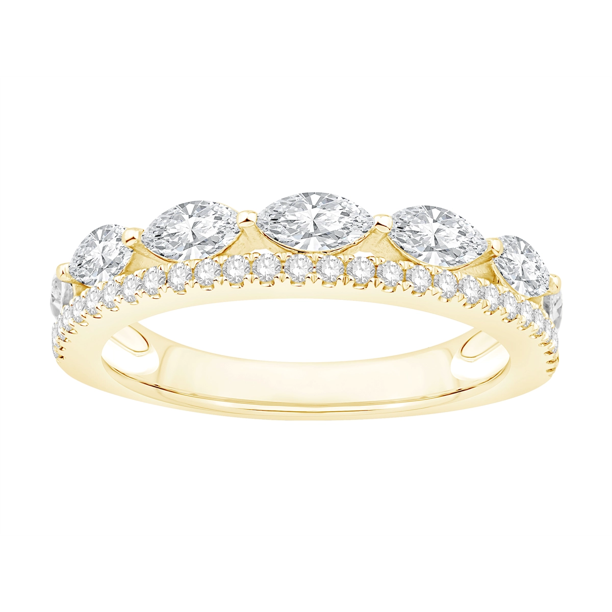 Wedding Bands Wedding Rings in Yellow Gold containing Diamond 465433