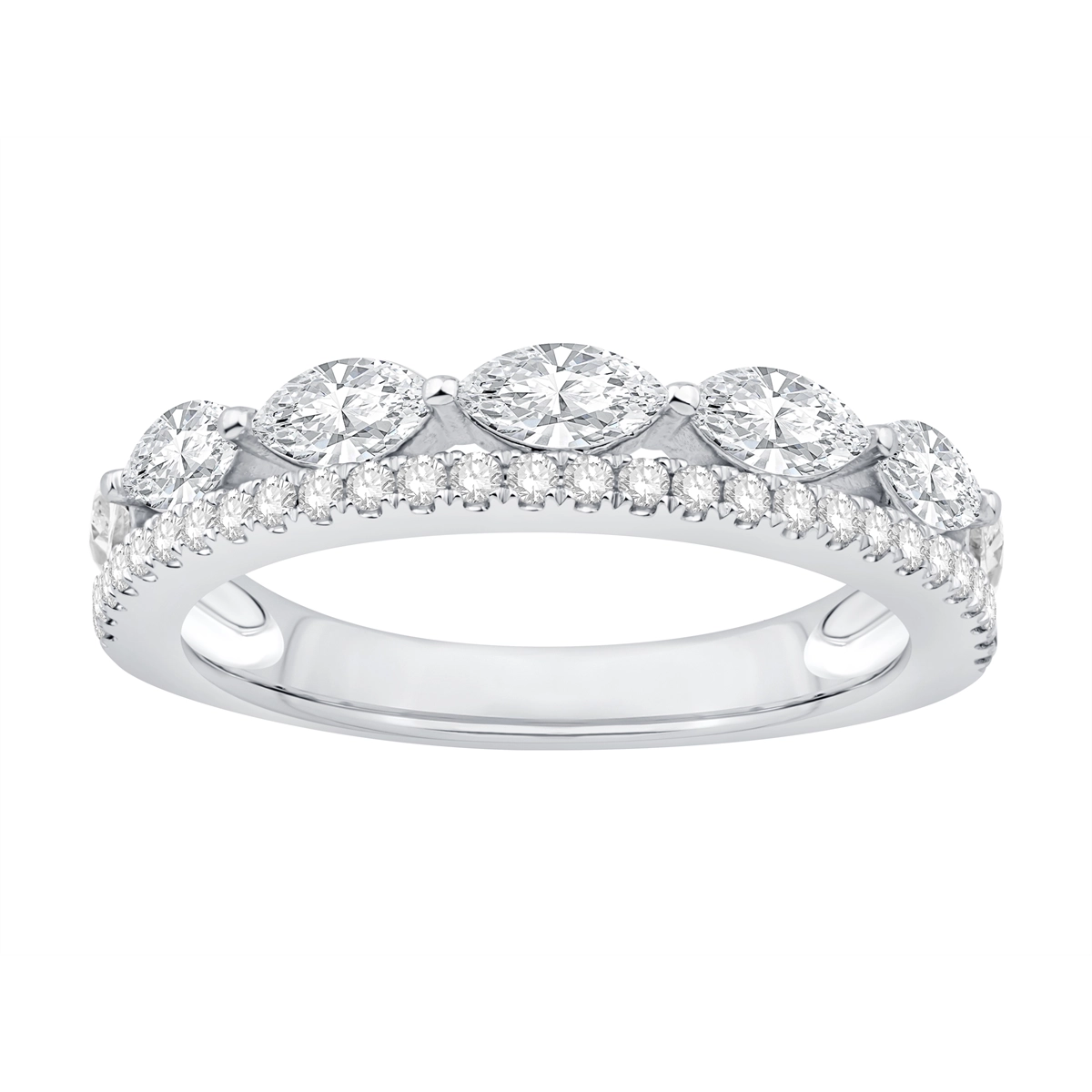 Wedding Bands Wedding Rings in White Gold containing Diamond 465434