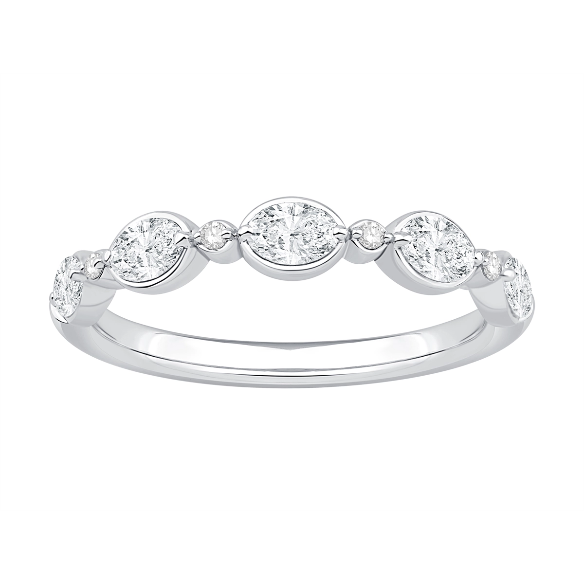 Wedding Bands Wedding Rings in White Gold containing Diamond 465439