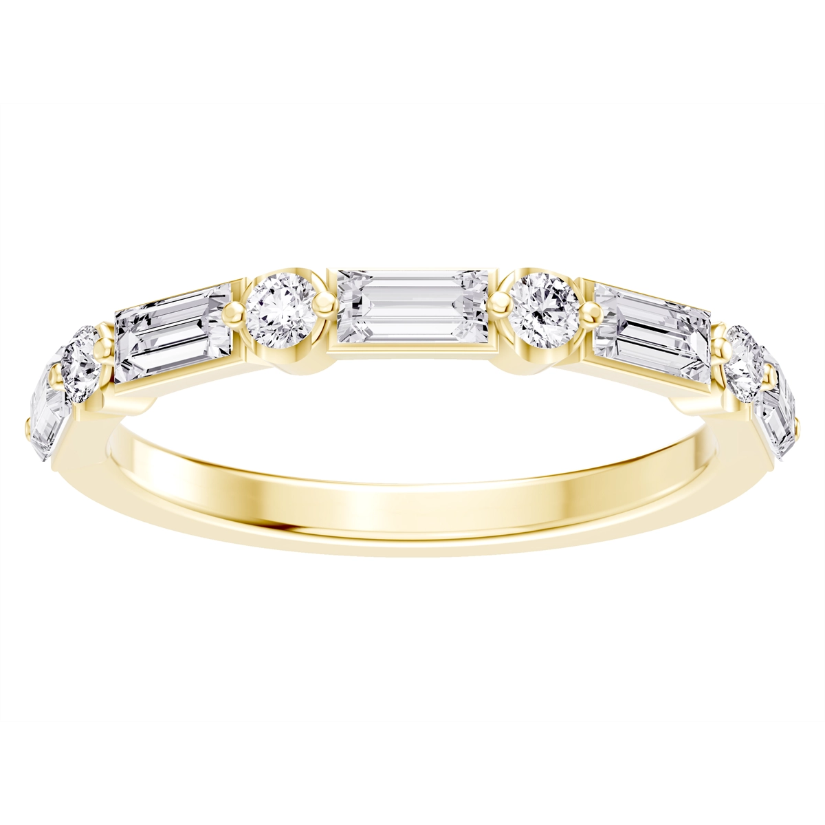 Wedding Bands Rings in Yellow Gold containing Diamond 465443