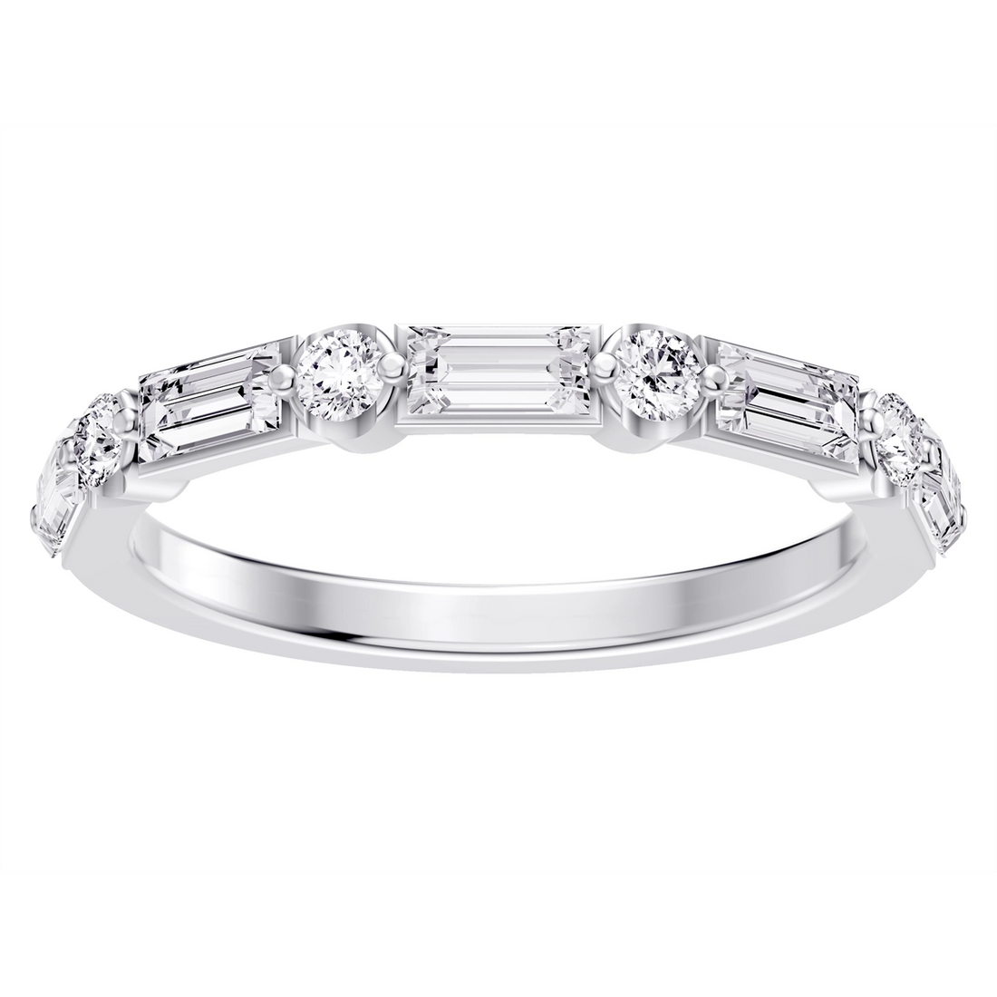 Wedding Bands Rings in White Gold containing Diamond 465444