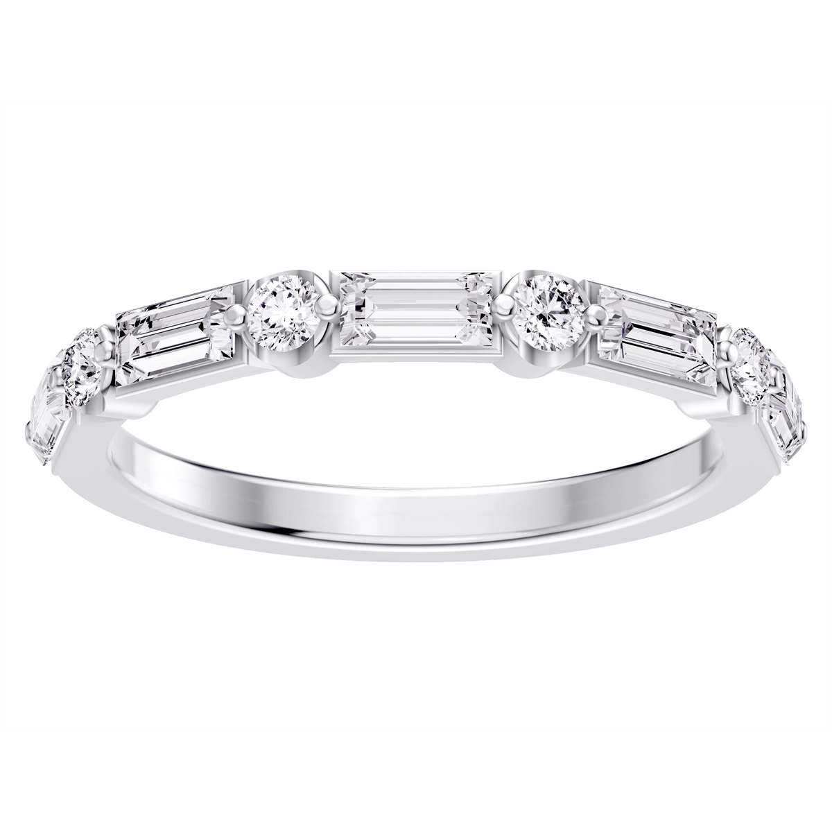 Wedding Bands Rings in White Gold containing Diamond 465444
