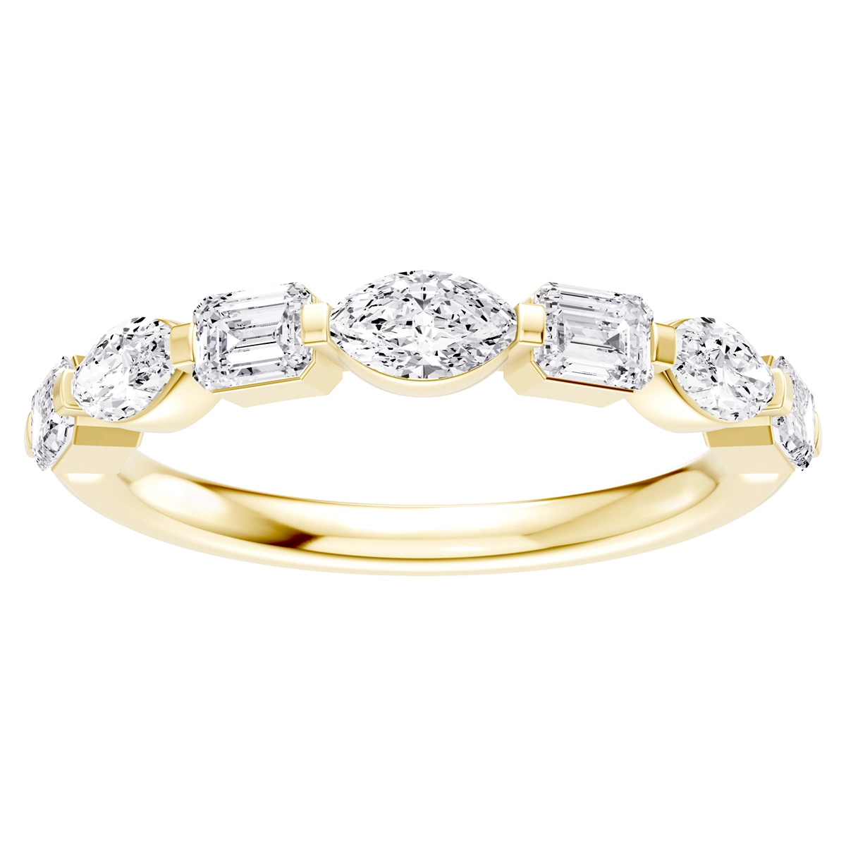 Wedding Bands Rings in Yellow Gold containing Diamond 465448