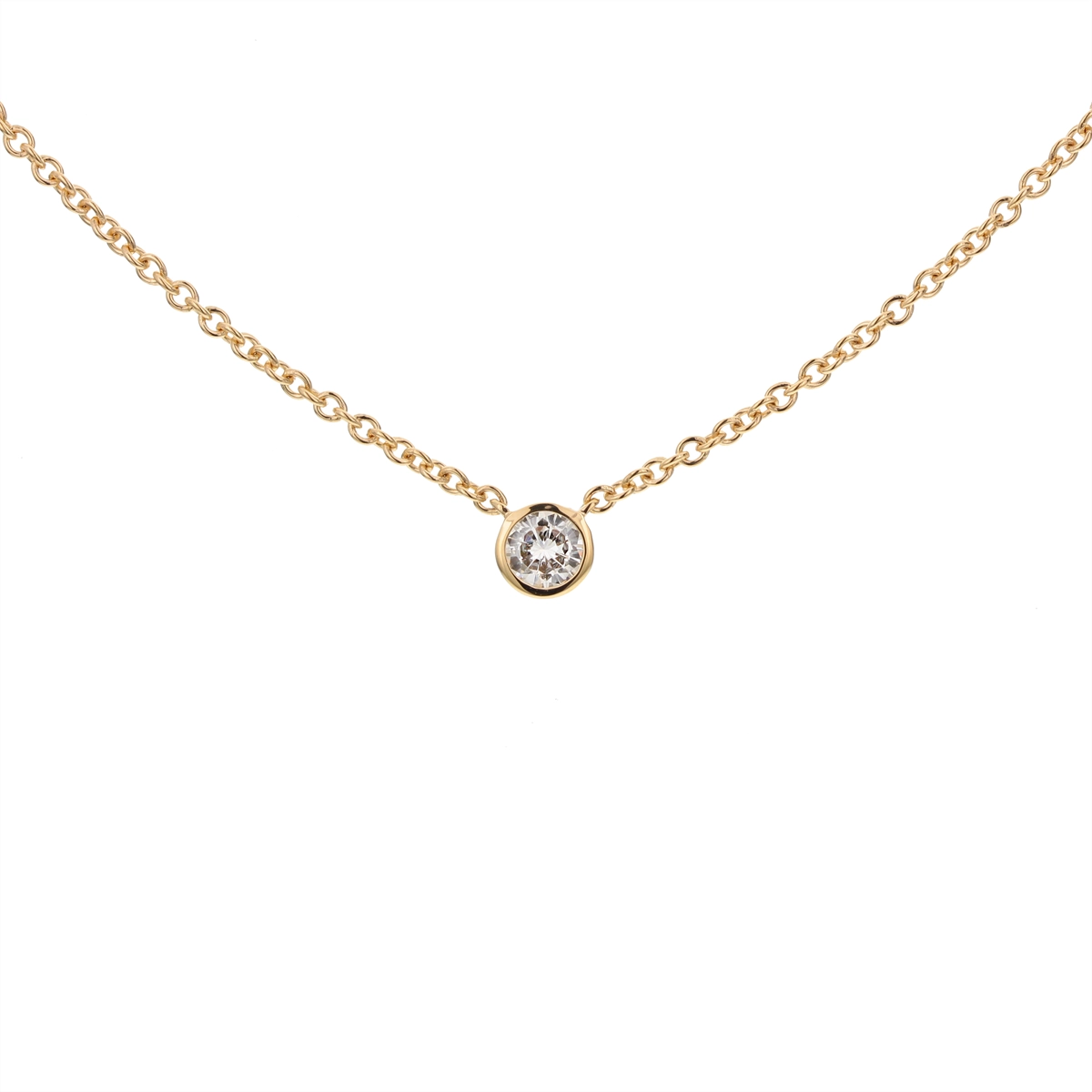 Necklaces Necklaces in Yellow Gold containing Diamond 465523