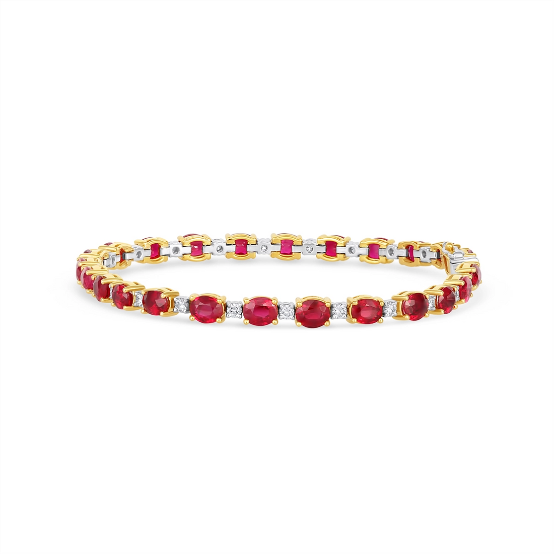 Bracelets Bracelets in Mixed Metals containing Multi-gemstone, Diamond, Ruby 465552