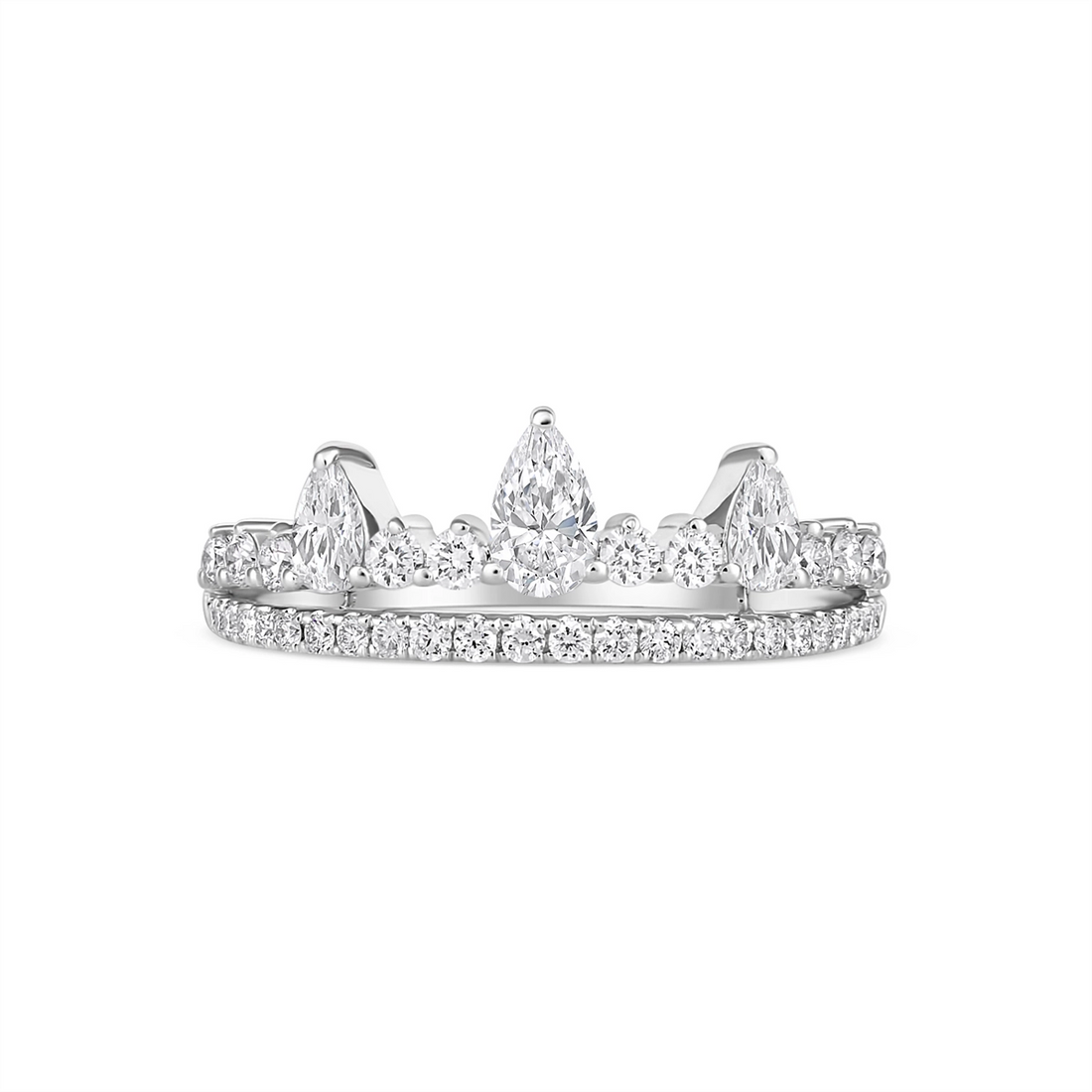 Wedding Bands Wedding Rings in White Gold containing Diamond 465554