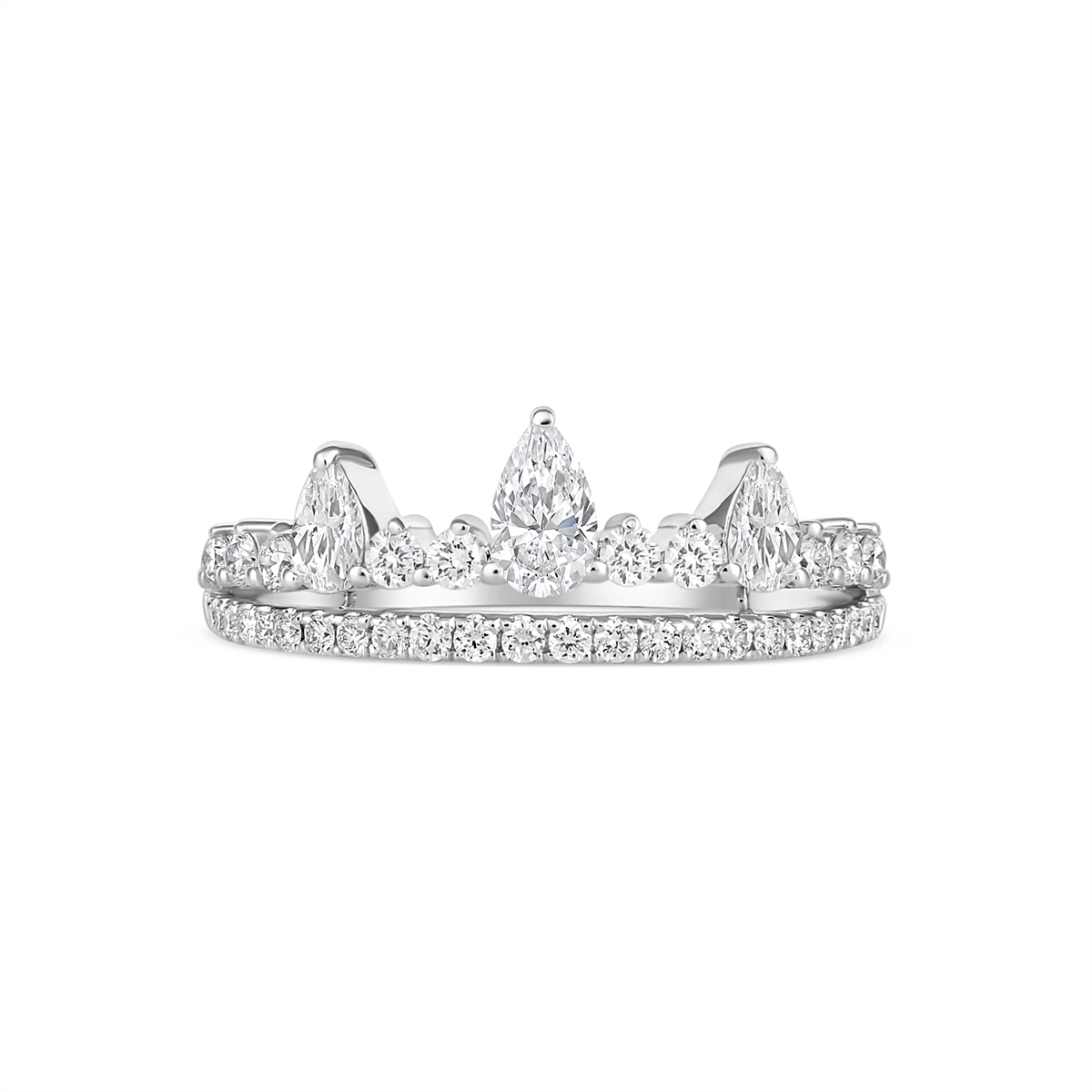 Wedding Bands Wedding Rings in White Gold containing Diamond 465554