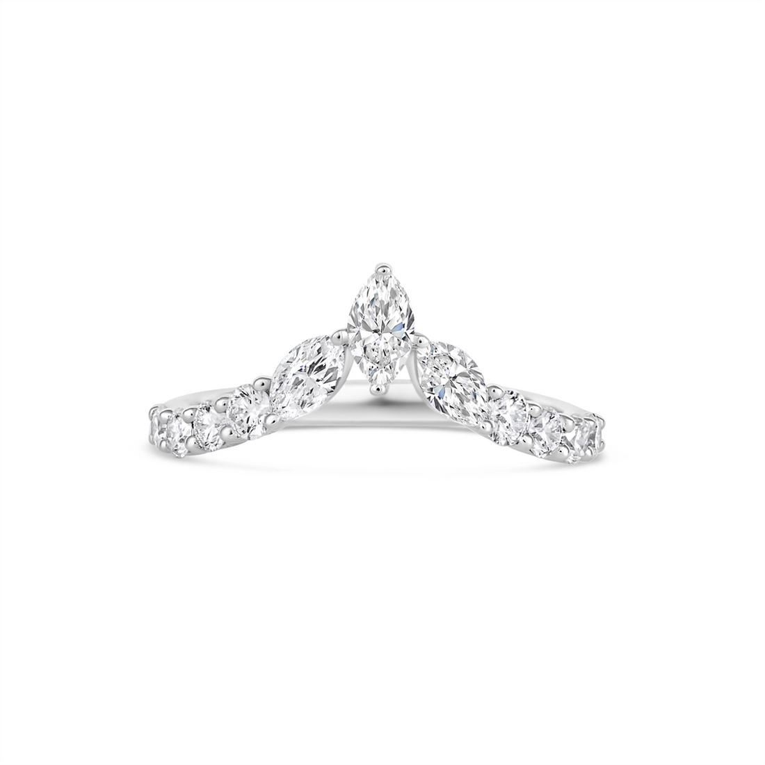Wedding Bands Wedding Rings in White Gold containing Diamond 465557