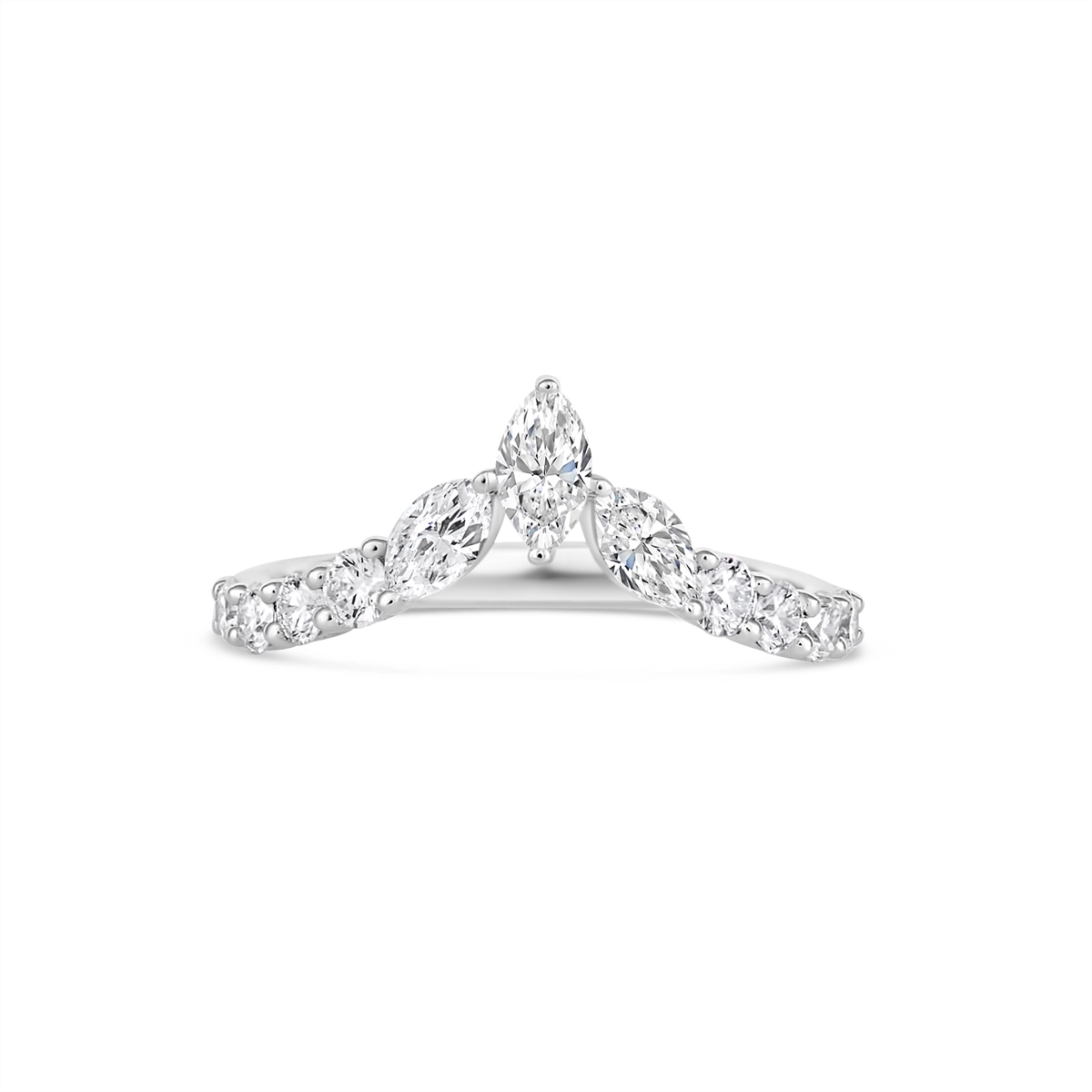 Wedding Bands Wedding Rings in White Gold containing Diamond 465557
