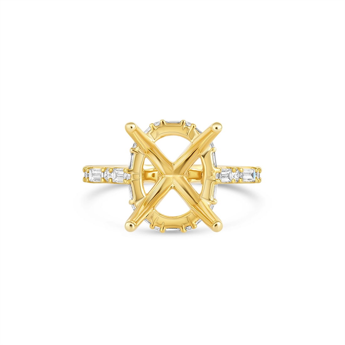 Engagement Collections Engagement Rings in Yellow Gold containing Diamond 465567