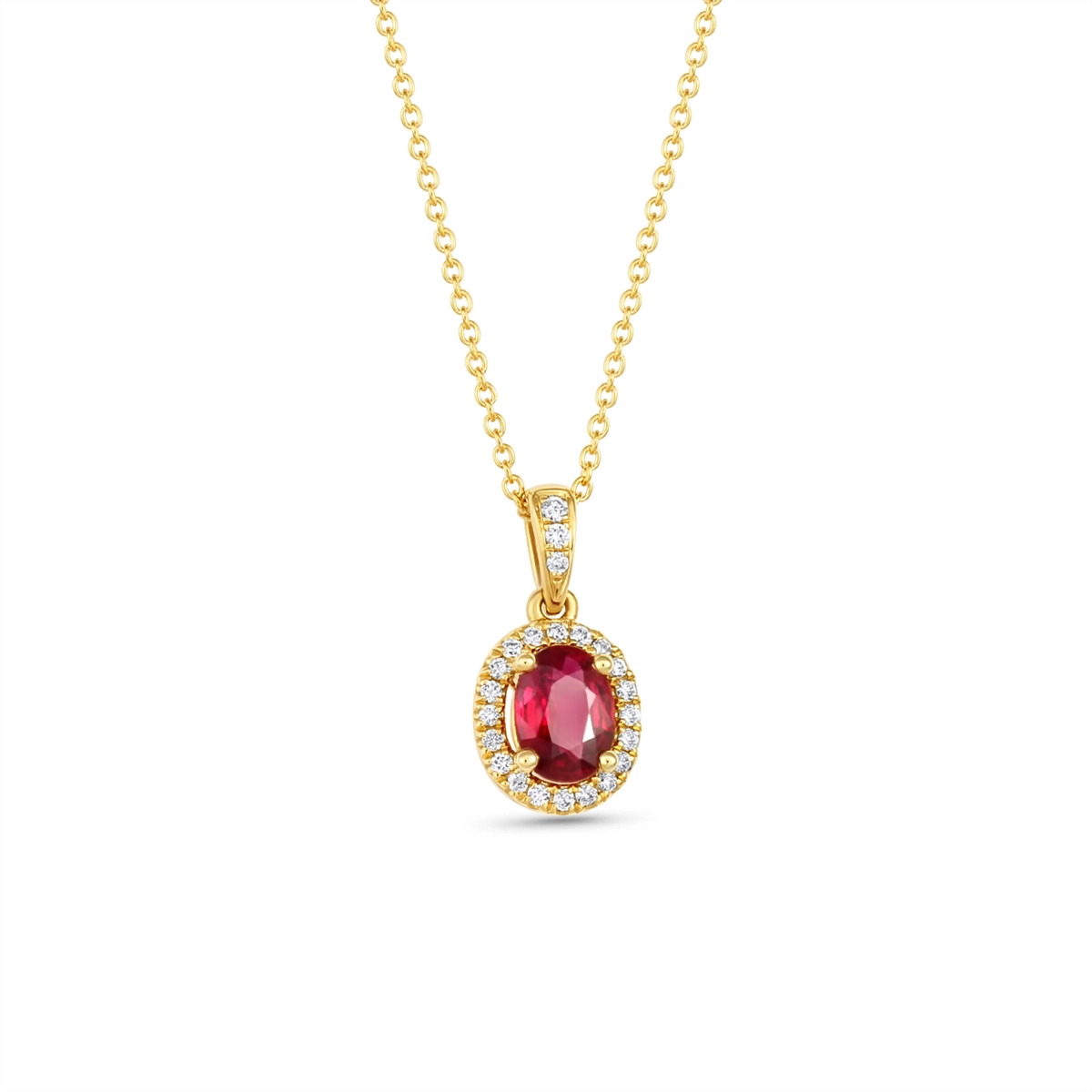 Pendants Pendants in Yellow Gold containing Diamond 465569