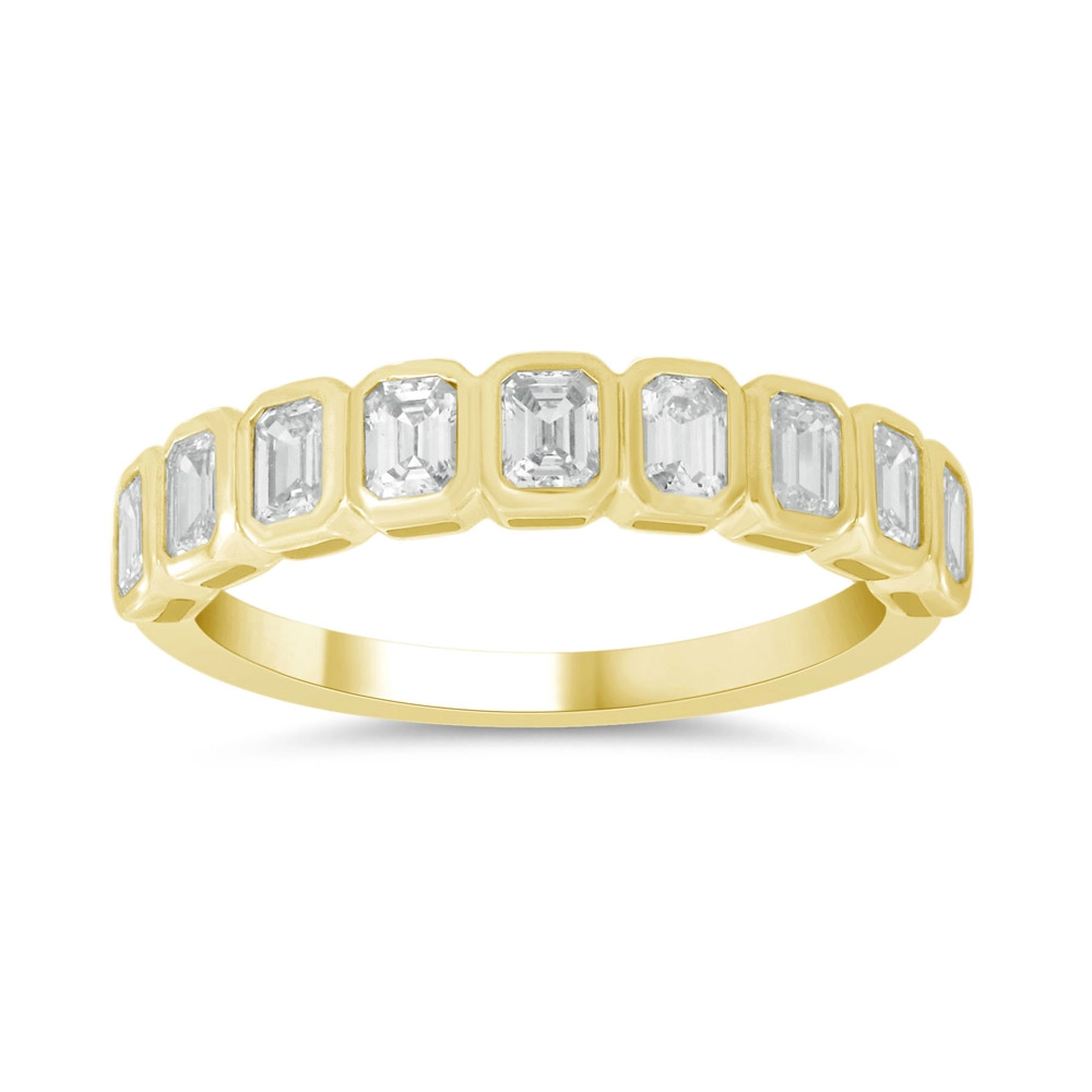 Wedding Bands Wedding Rings in Yellow Gold containing Diamond 465593