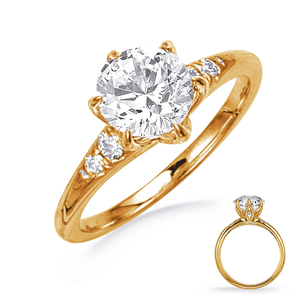 Engagement Collections Engagement Rings in Yellow Gold containing Diamond 465608