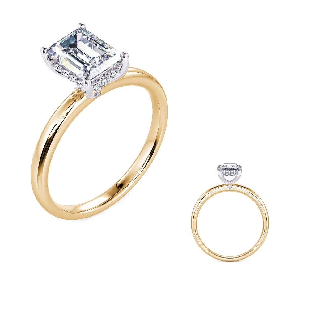 Engagement Collections Engagement Rings in Mixed Metals containing Diamond 465611