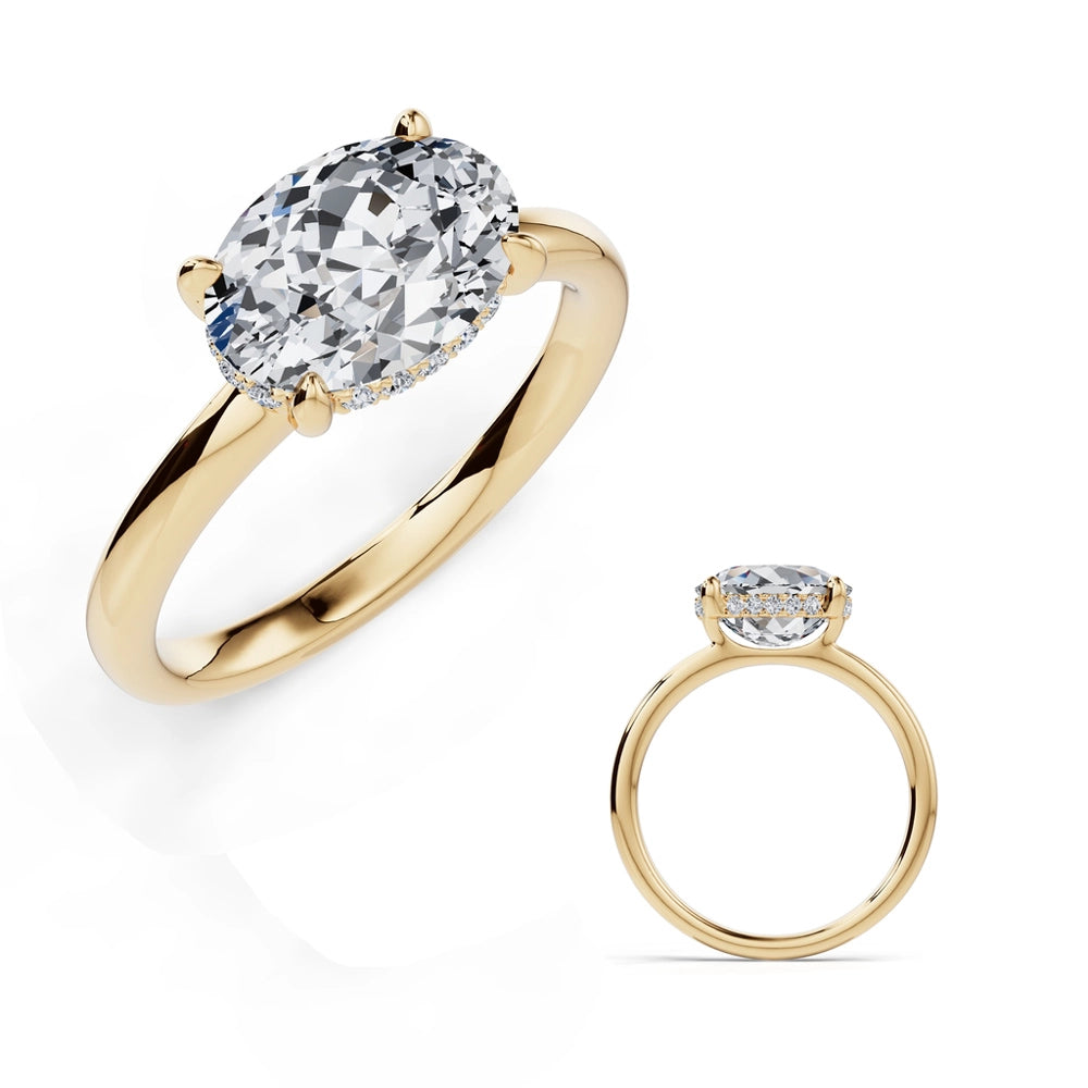 Engagement Collections Engagement Rings in Yellow Gold containing Diamond 465618