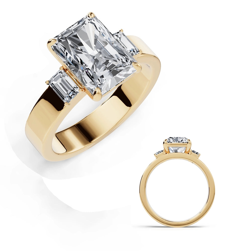 Engagement Collections Engagement Rings in Yellow Gold containing Diamond 465619