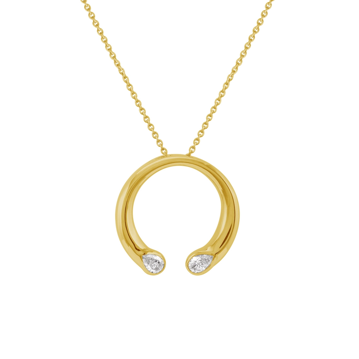 Necklaces Necklaces in Yellow Gold containing Diamond 465622