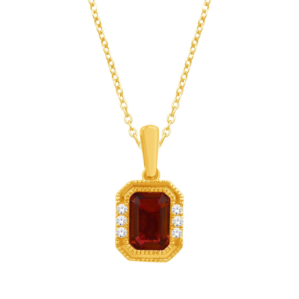 Pendants Pendants in Yellow Gold containing Multi-gemstone, Diamond, Ruby 465627
