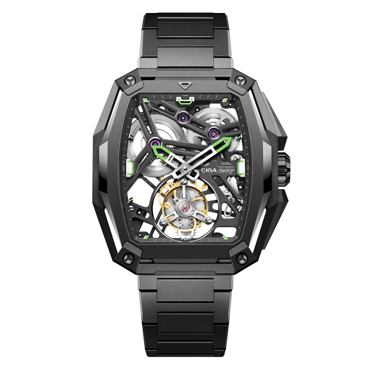 Ciga watch in Alternative Metals Z037-TIGR-1G6B