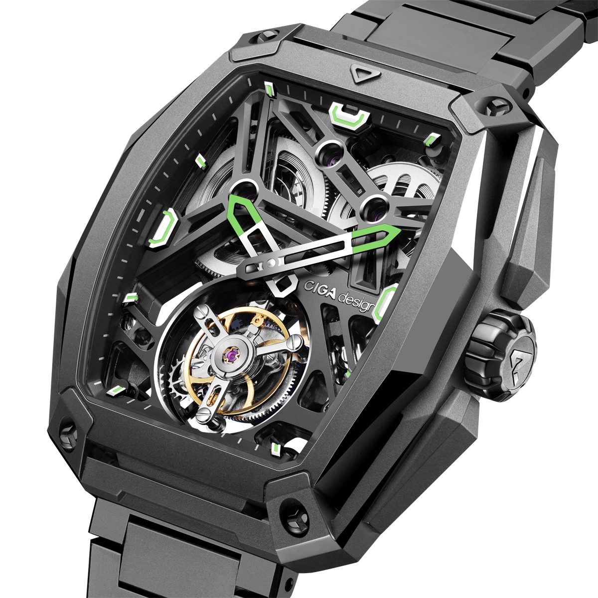 Ciga watch in Alternative Metals Z037-TIGR-1G6B