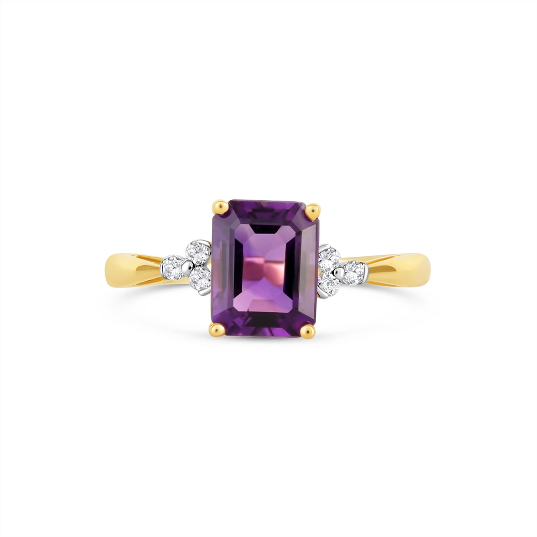 Rings Rings in Yellow Gold containing Amethyst, Multi-gemstone, Diamond 465651