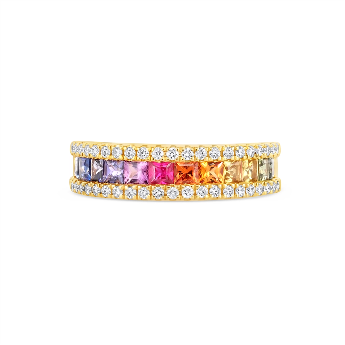 Rings Rings in Yellow Gold containing Other, Multi-gemstone, Diamond, Sapphire 465656