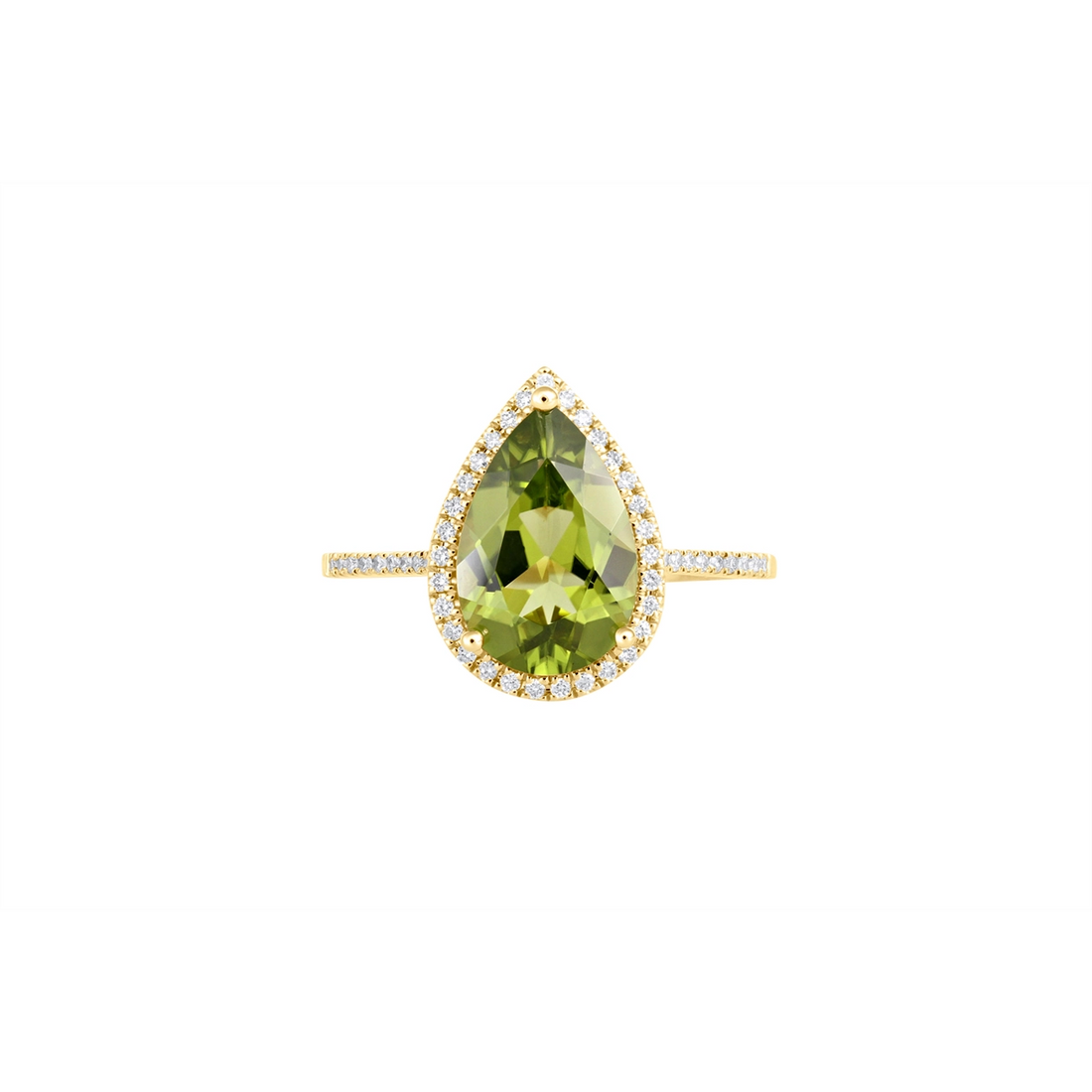 Rings Rings in Yellow Gold containing Peridot, Multi-gemstone, Diamond 465657