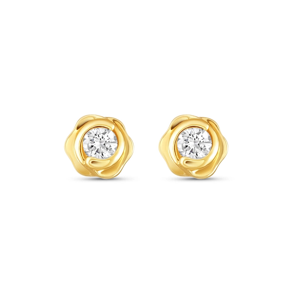 Earrings Earrings in Yellow Gold containing Diamond 465663
