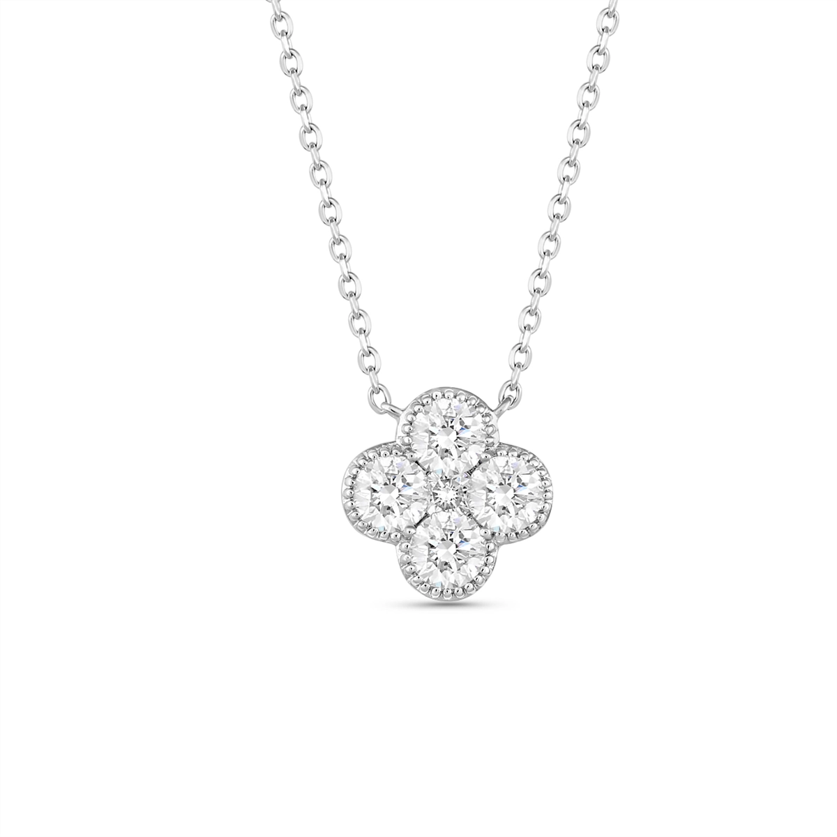 Necklaces Necklaces in White Gold containing Diamond 465685