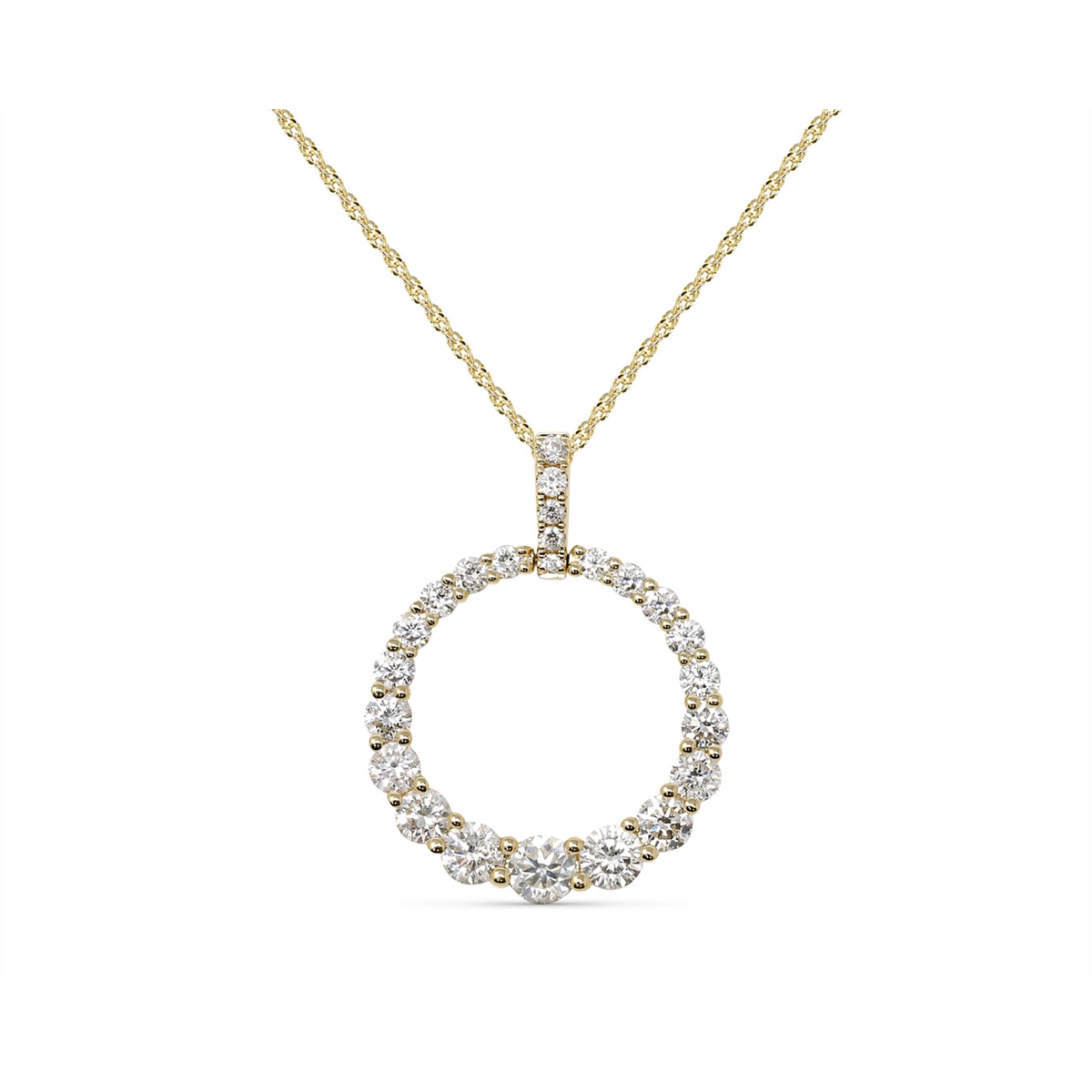 Necklaces Necklaces in Yellow Gold containing Diamond 465686