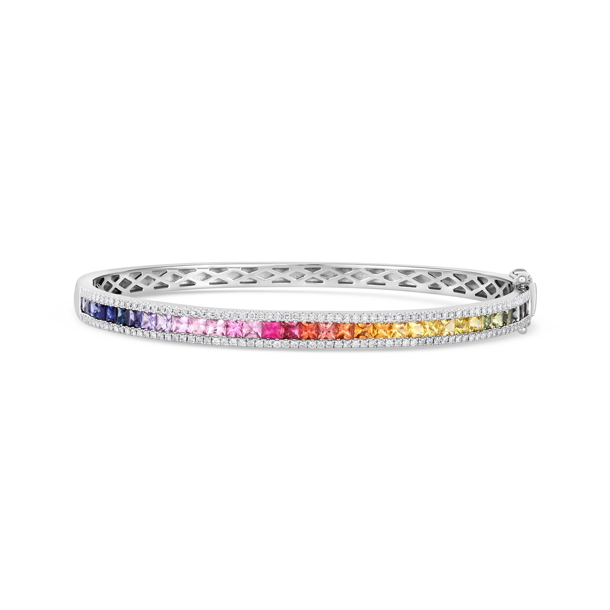 Bracelets Bracelets in White Gold containing Other, Multi-gemstone, Diamond, Sapphire 465690