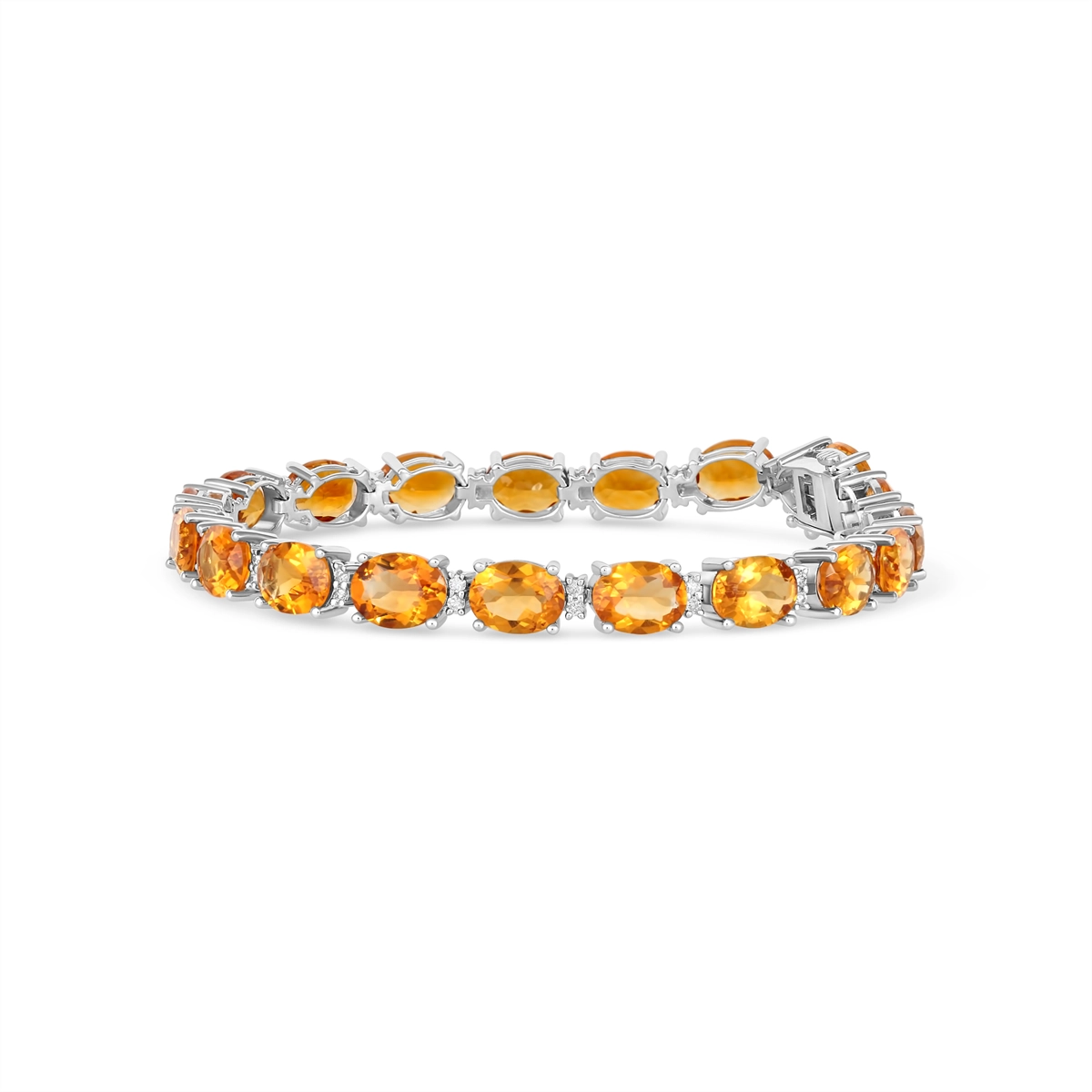 Bracelets Bracelets in White Gold containing Citrine, Multi-gemstone, Diamond 465695