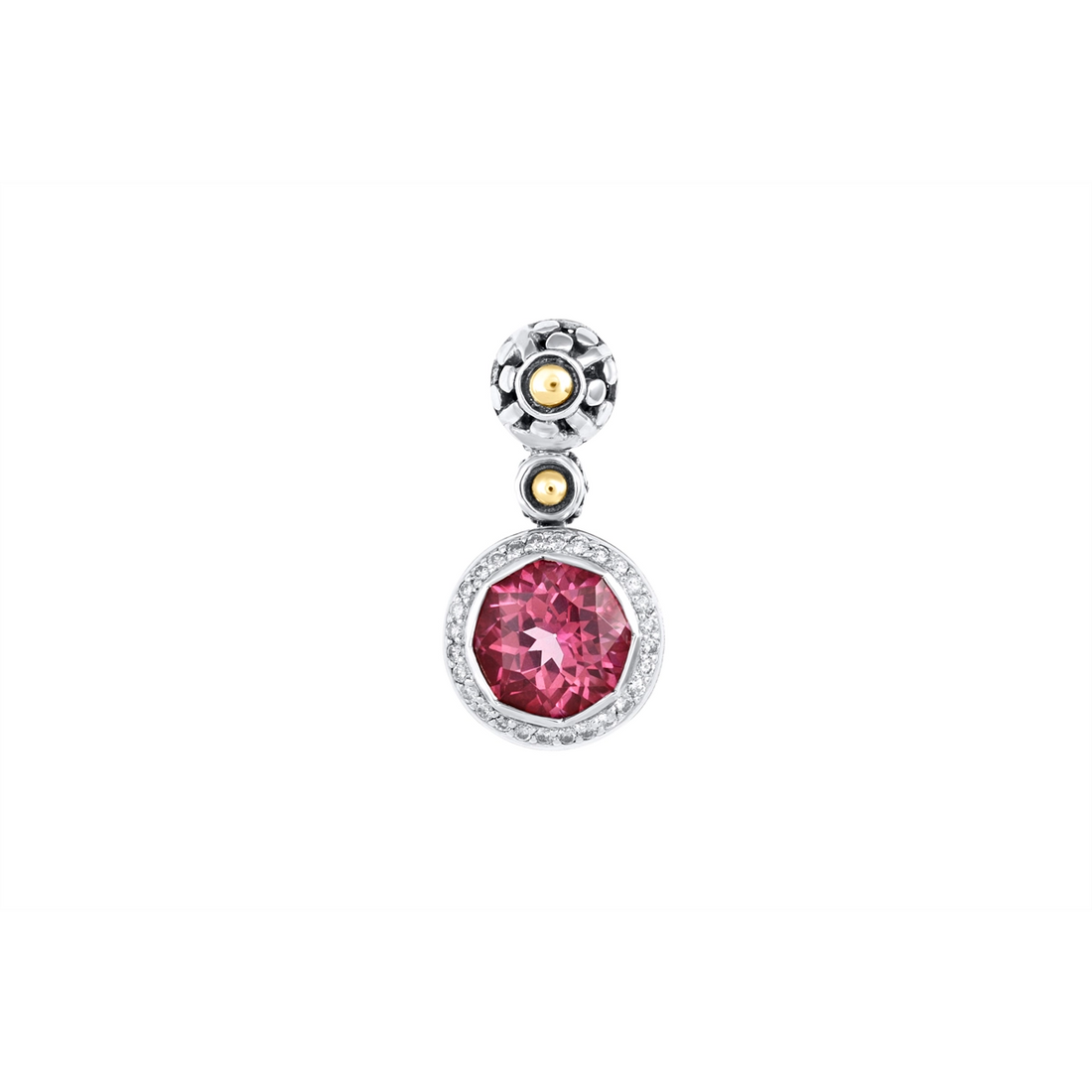 John Hardy Pendants in Mixed Metals containing Other, Multi-gemstone, Diamond 465758