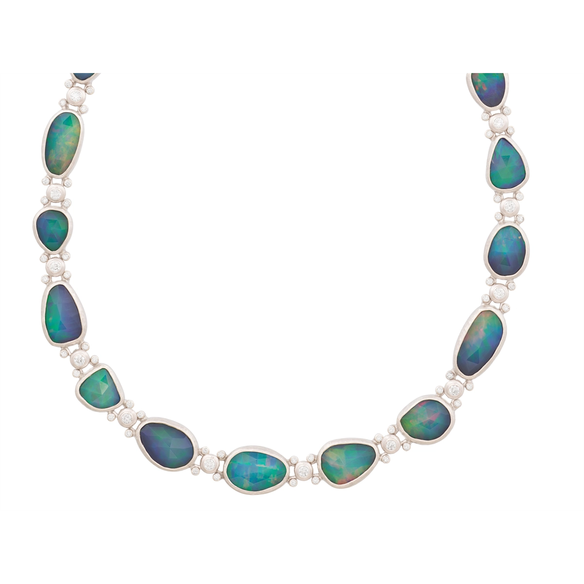 Gurhan Necklaces in Silver containing Opal, Multi-gemstone, Diamond, Turquoise OKN-SLS-ETO-28833