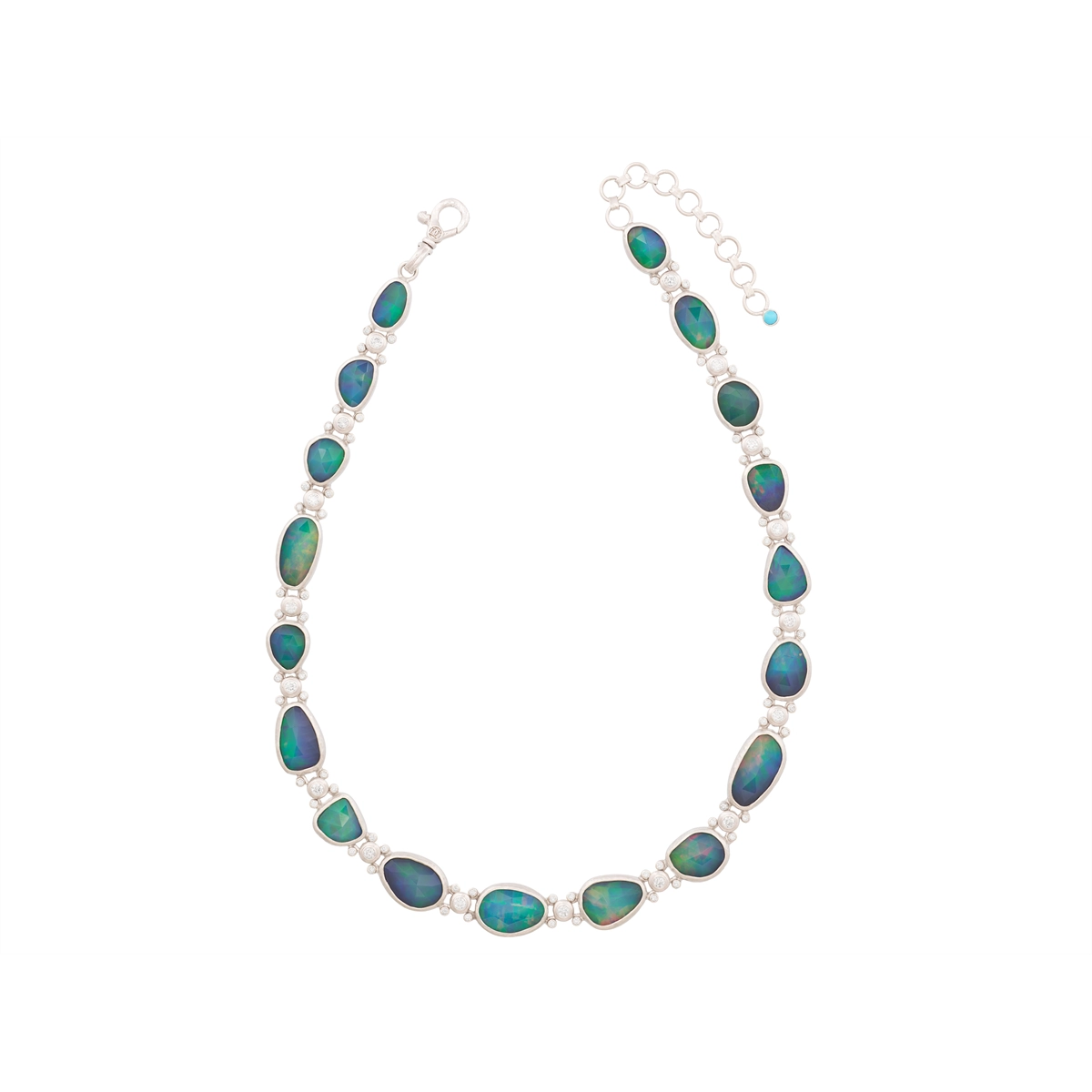 Gurhan Necklaces in Silver containing Opal, Multi-gemstone, Diamond, Turquoise OKN-SLS-ETO-28833