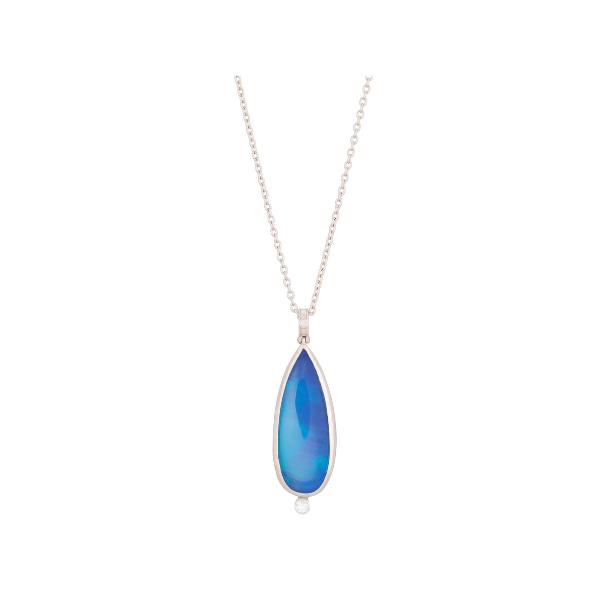 Gurhan Necklaces in Silver containing Opal, Multi-gemstone, Diamond OKN-SLS-ETO-29020