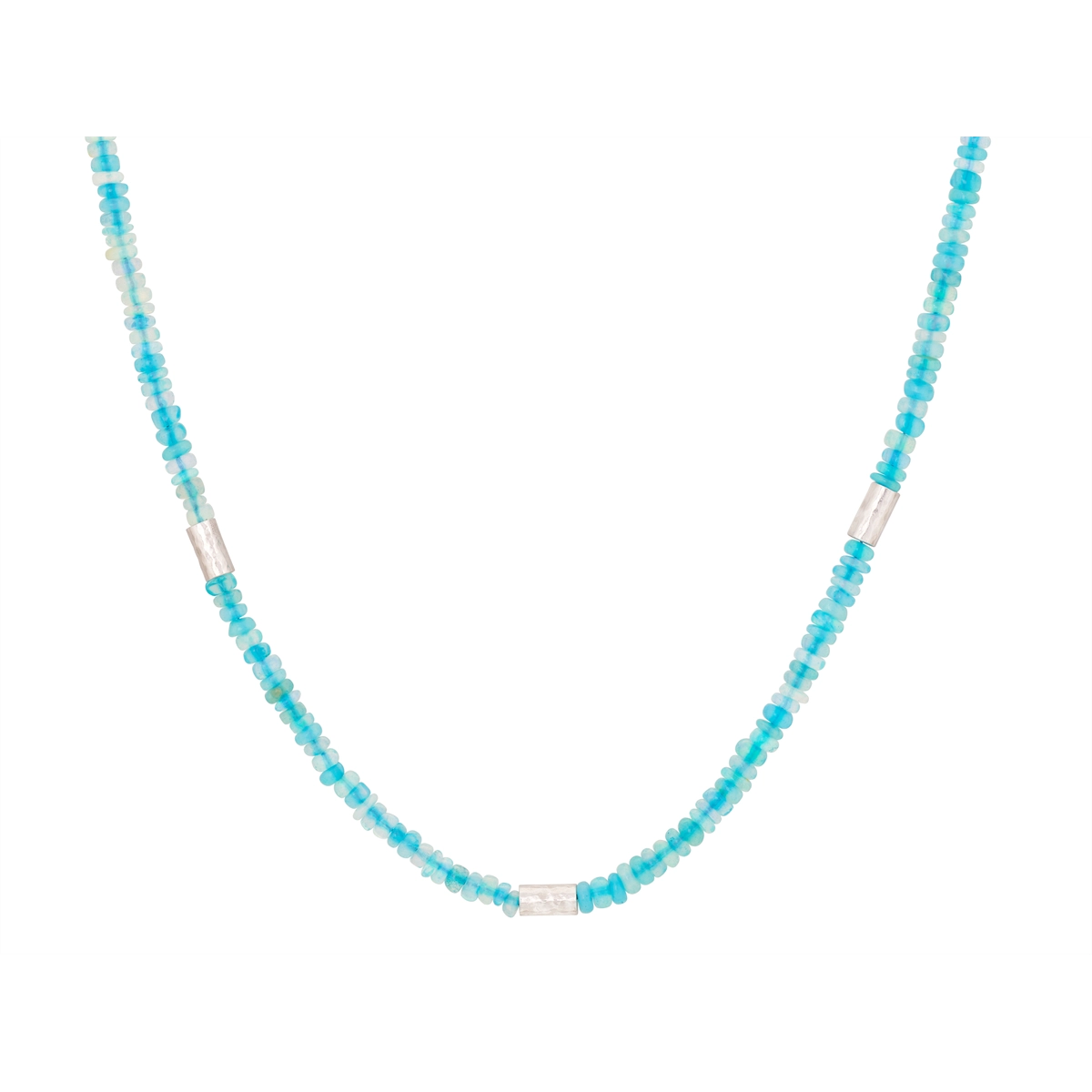 Gurhan Necklaces in Silver containing Opal OKN-SLS-ETO-29217