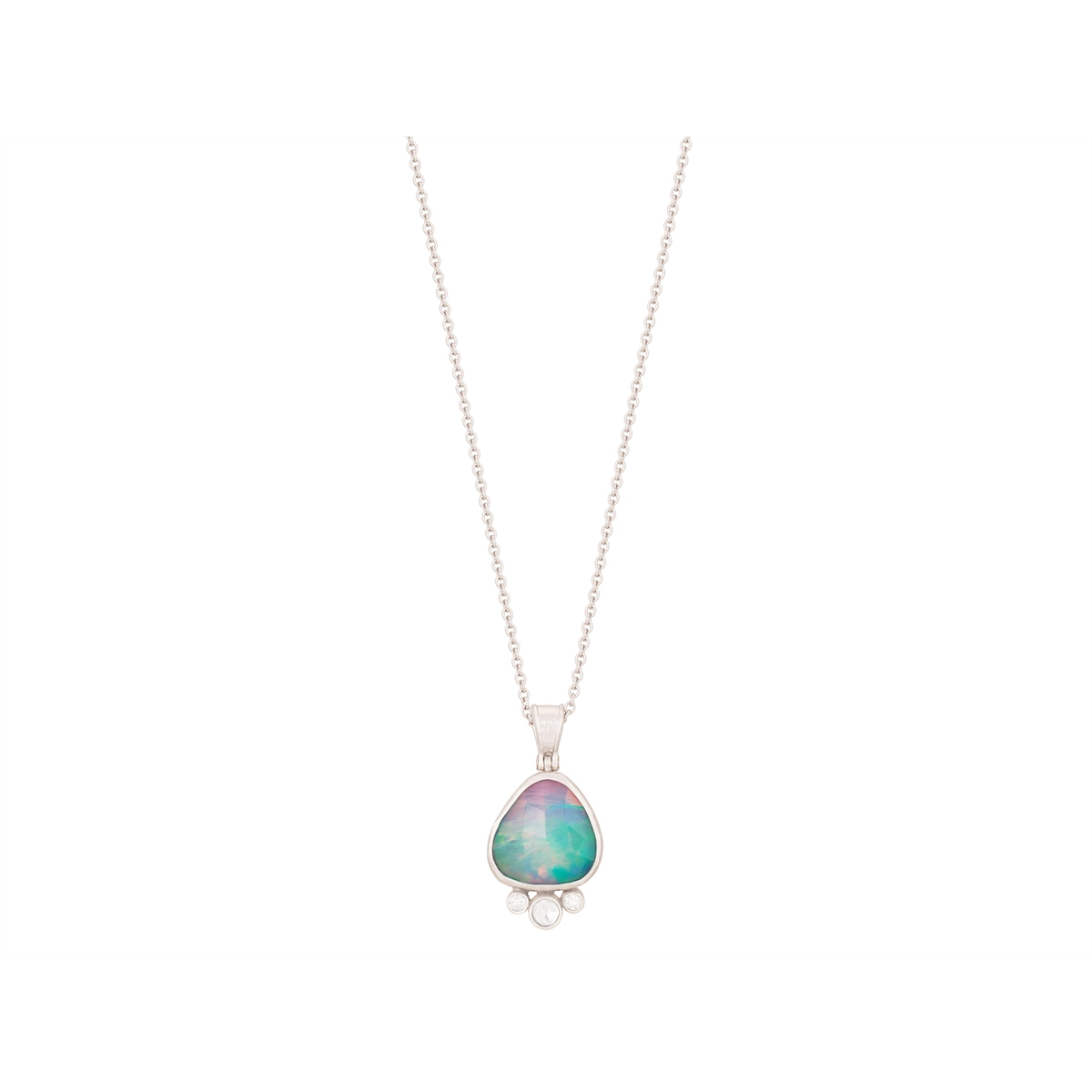 Gurhan Necklaces in Silver containing Opal, Multi-gemstone, Diamond OKN-SLS-ETO-29253