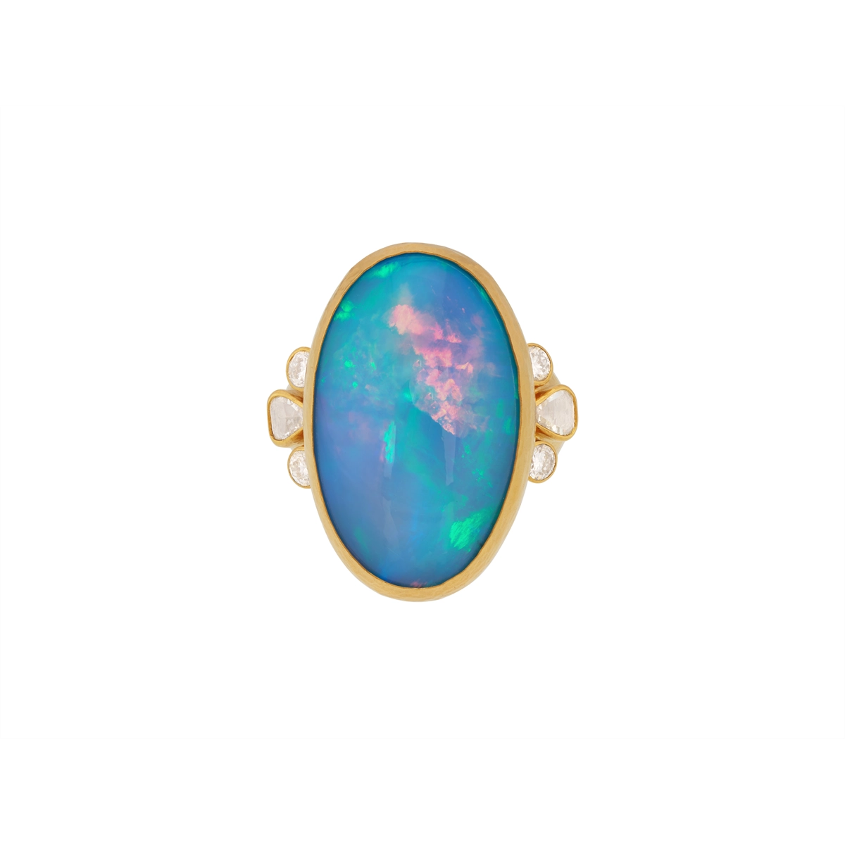 Gurhan Rings in Yellow Gold containing Opal, Multi-gemstone, Diamond OKR-YG-ETO-28178