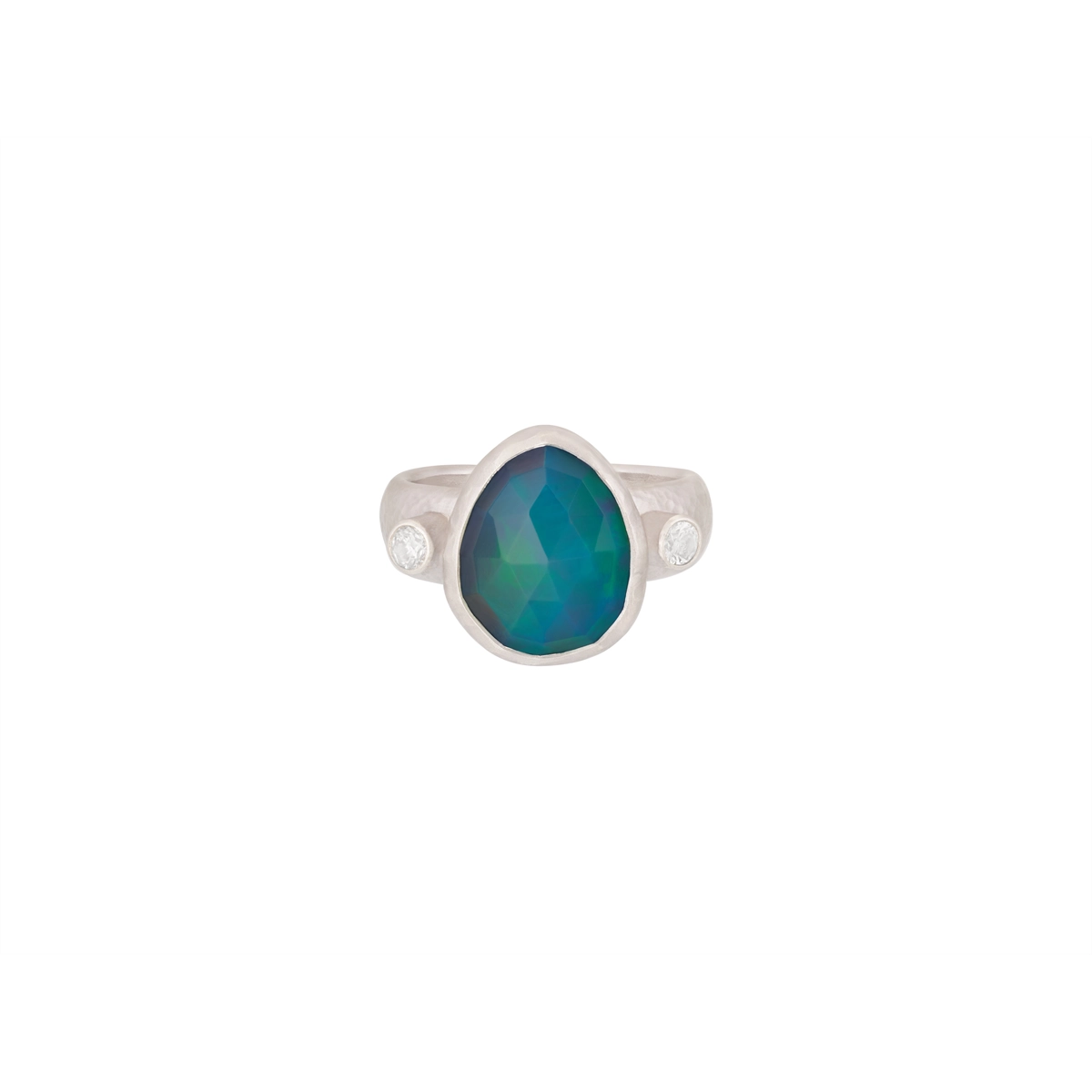 Gurhan Rings in Silver containing Opal, Multi-gemstone, Diamond OKR-SLS-ETO-29251